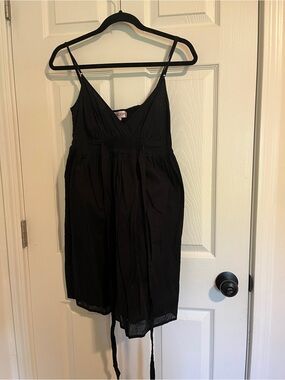 Calliope black baby doll dress